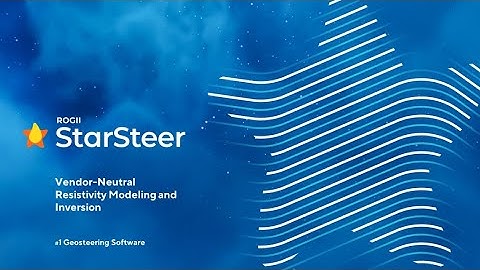Tutorials | Resistivity in StarSteer