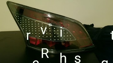 2009 -2014 MAXIMA MATRIX TAIL LIGHTS