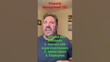 What does a Property Manager Do|| Property Management 101|| #shorts  #propertymanagement #rentals