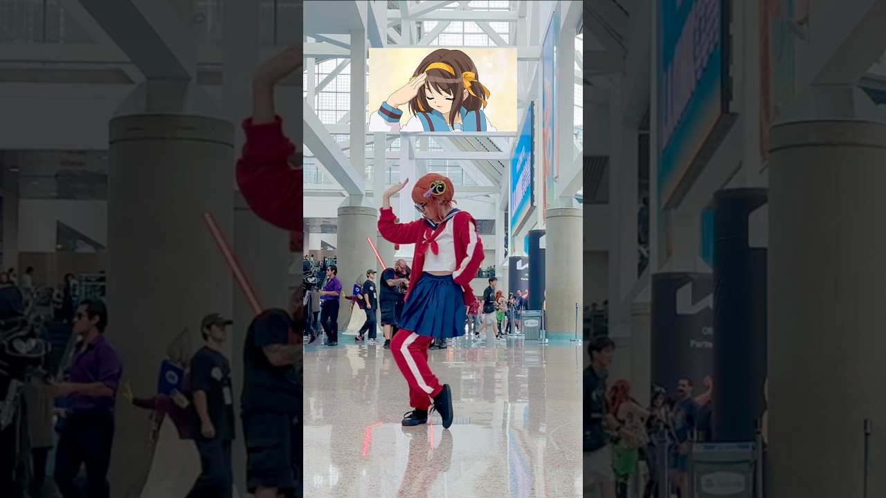 Hare Hare Yukai Dance in Gintama Kagura Cosplay [Suzumiya Haruhi ED] #gintama #cosplay #anime