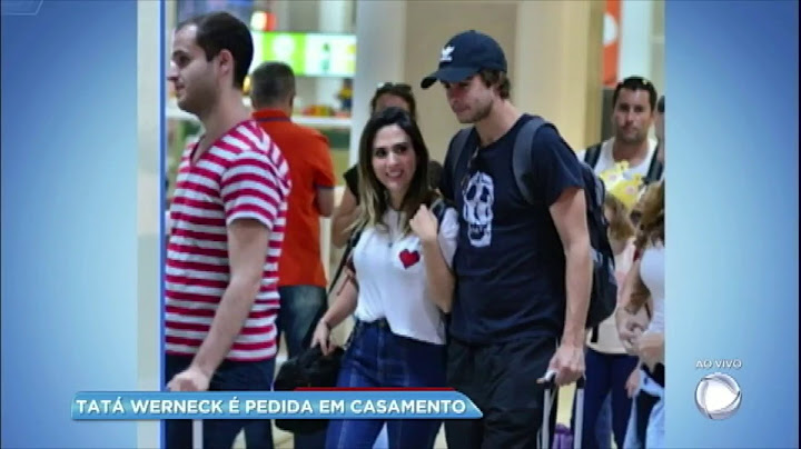 Hora da Venenosa: Tatá Werneck é pedida em casamento por Rafael Vitti