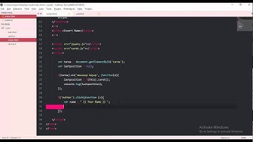 jquery caret - insert name text in textarea, last postion, between