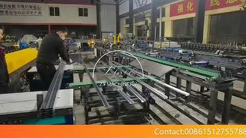 High speed 80m/min stud and track rolling machine with fully automatic stacker package system