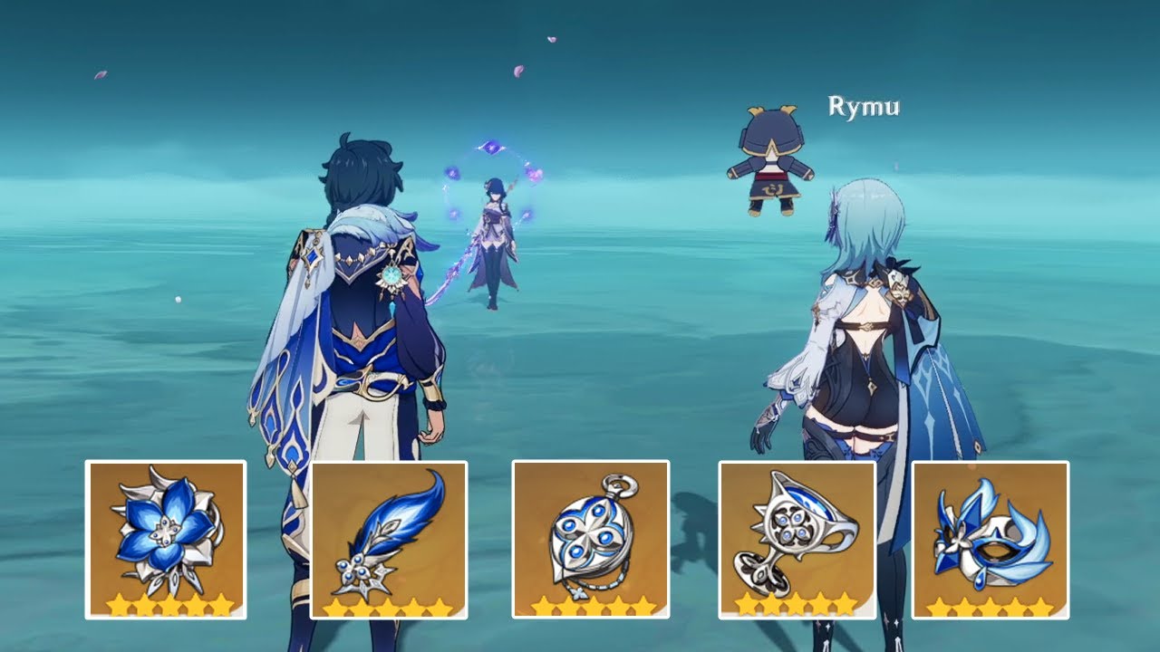 Kaeya Skin and Eula - The King and Queen of PHYSICAL