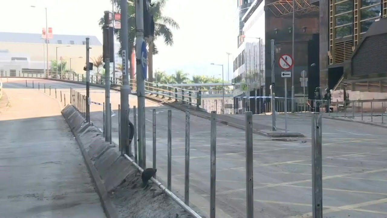 HK protests: hotspot campus a ghost town as police cordon persists | AFP
