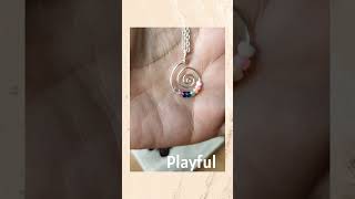 Full Fidget Ring & Necklace | Fidget Jewelry Set Calming Anxiety Necklace for Stress Beaded Spinner Ring News