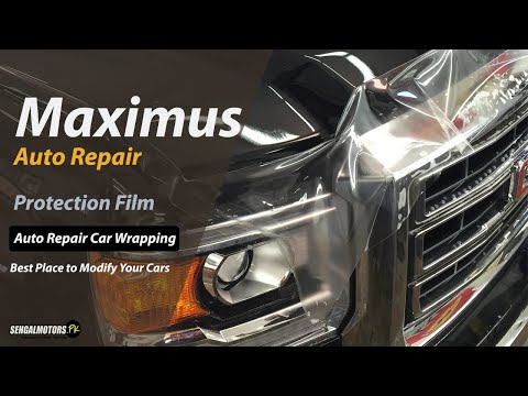 Maximus Auto Repair Car Wrapping  Scratch Auto Repair  Car Scratch Repair  Paint Protection Film