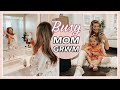 BUSY MOM GET READY WITH ME! | HAIR, MAKEUP & OOTD!