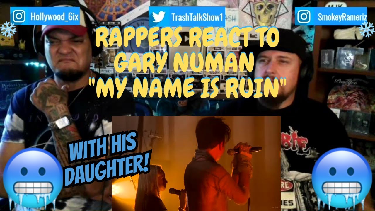 Rappers React To Gary Numan "My Name Is Ruin"!!!
