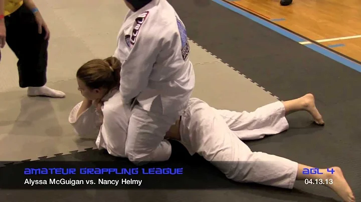 AGL 4 Amateur Grappling League - Nancy Helmy vs Al...