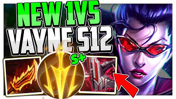 LETHAL TEMPO BUFF TURNED VAYNE S+++  [STRONGEST CHAMP IN GAME] - League of Legends