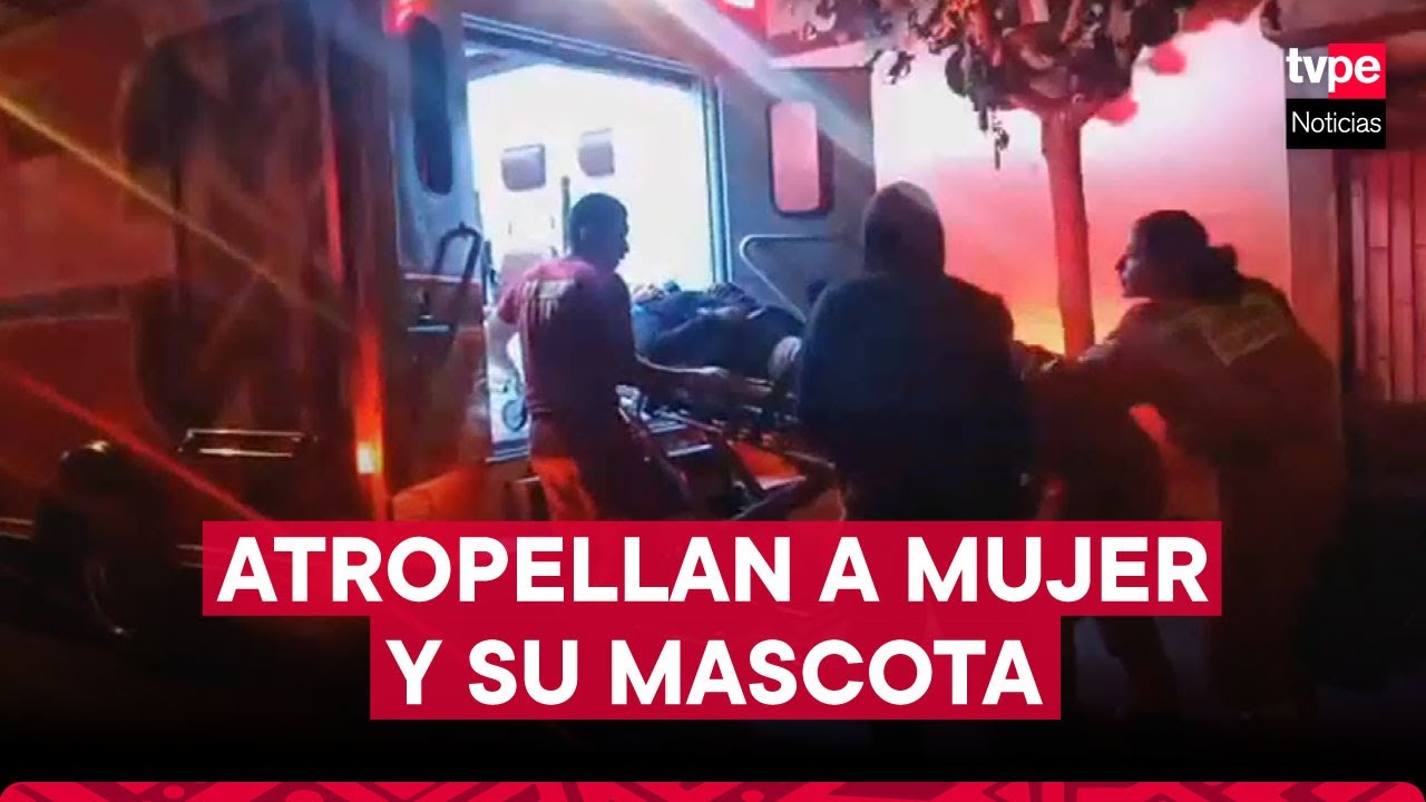 Surquillo: sujeto atropelló a mujer que paseaba a su perro y se dio a ...