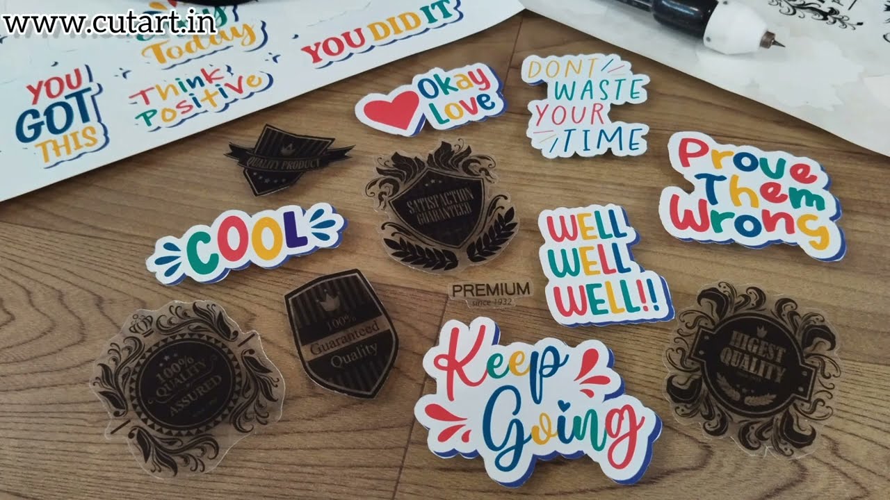 Cutart USB Sticker Cutting Machine for home and professional use