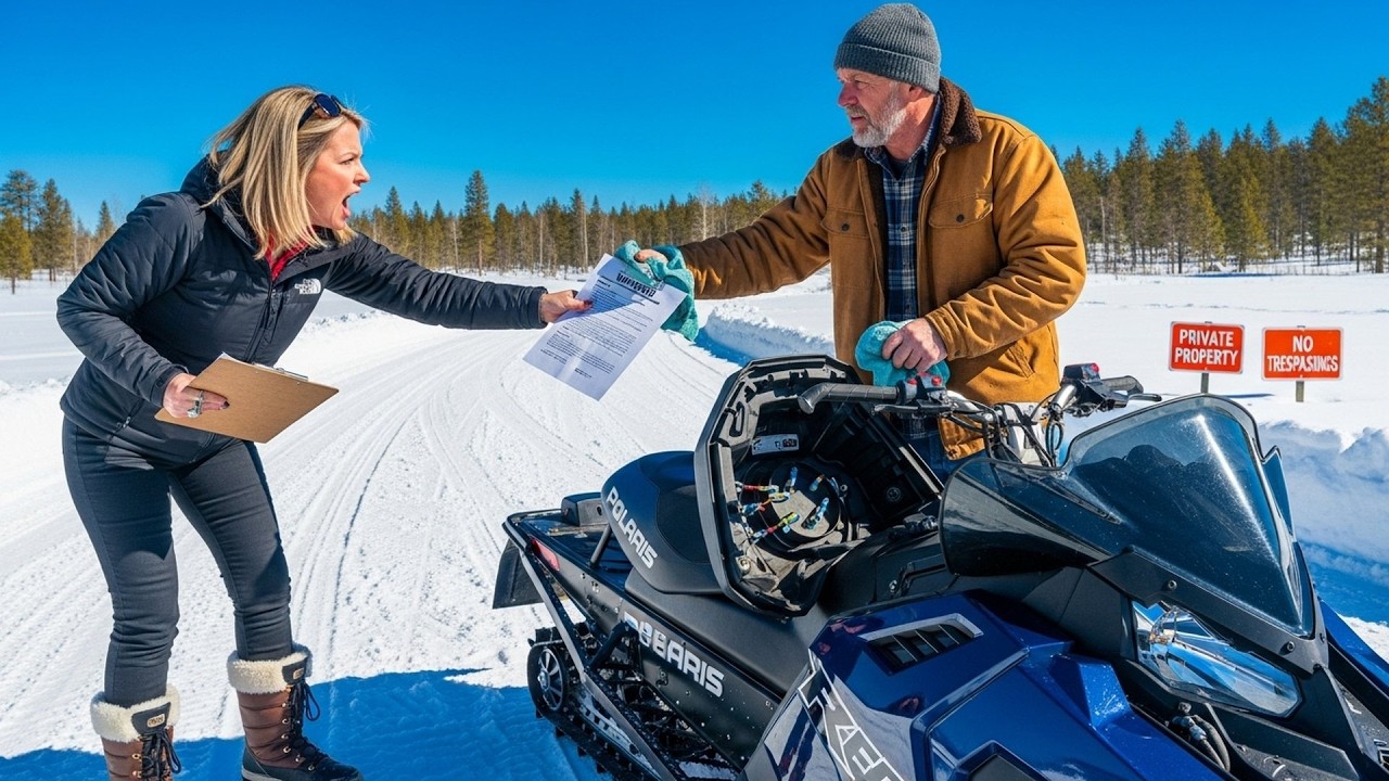 HOA Banned Me From Snowmobiling, Then Realized I Own Every Trail They Use For Winter Sports