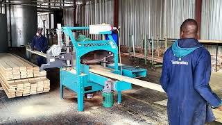 Timber processing with Africa's best resaw | Rhino Sawmills