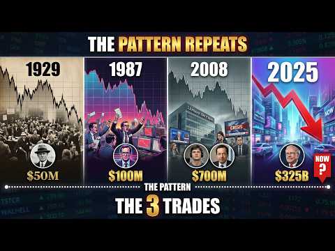 The 3 Trades Billionaires Make Before Every Crash 1929 1987 2008 2025