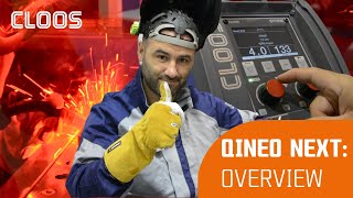 Setting up characteristic curves and welding with QINEO NexT