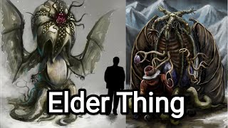 Elder Thing The First Alien Species To Come To The Earth - Cthulhu Mythos