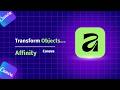Transform Objects Separately in Affinity Designer | Move Tool Full Tutorial