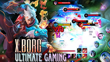 X.BORG ULTIMATE MACHINE 20 KILLS MOBILE LEGENDS #mobilelegends #mlbb #mlbbcreatorcamp  #gaming 