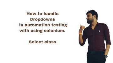 Dropdown Handling using selenium webdriver program  #dropdown  #selenium  #Java #automationtesting