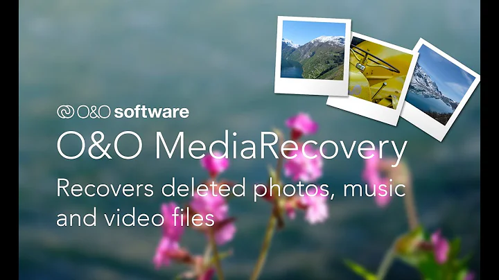 O&O MediaRecovery 14 - Recovers lost or deleted photos, videos and music files in minutes!