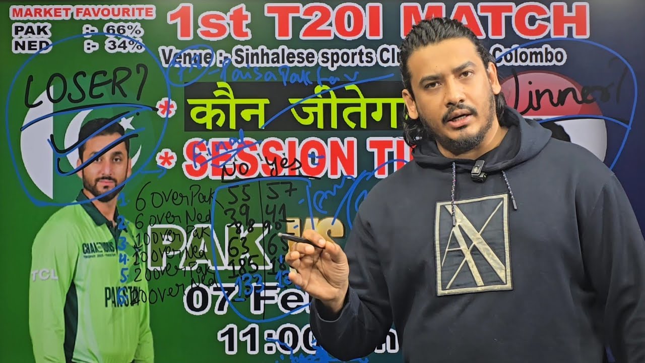 Pakistan vs Netherlands 1st Match World Cup 2026,Pak vs Ned Match Prediction, Pak vs Ned Session Tip