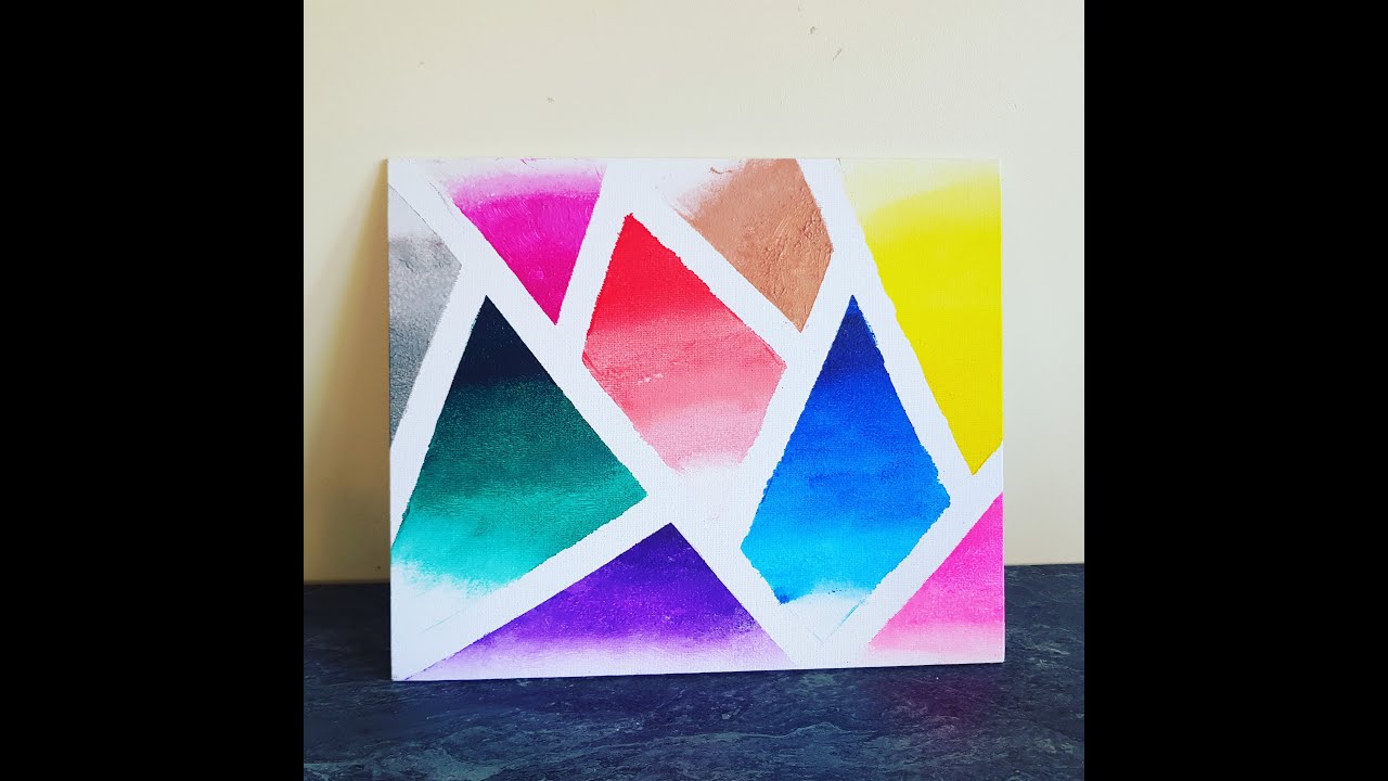 How to make an Abstract Painting! - YouTube