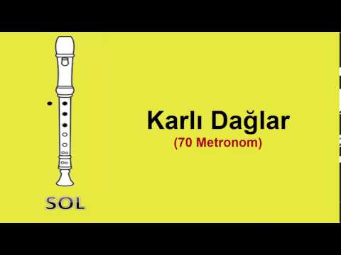 Karlı Dağlar-Blok Flüt