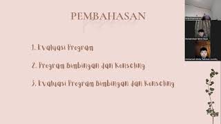 review jurnal ' Evaluasi Program Bimbingan dan Konseling' dari kelompok 8 review jurnal ' Evaluasi Program Bimbingan dan Konseling' dari kelompok 8