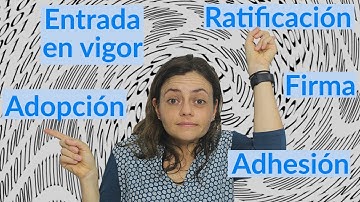 Proceso de Celebración de TRATADOS INTERNACIONALES