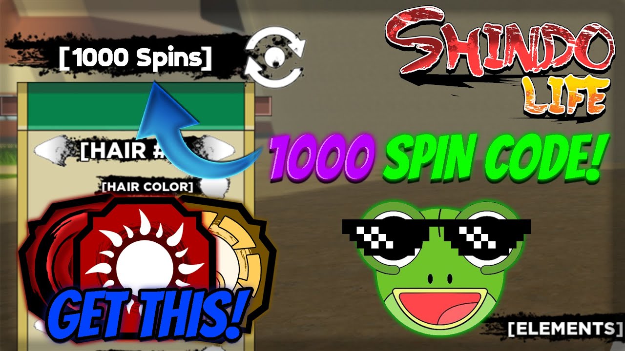 1000 SPINS CODE NEW ALL SHINDO LIFE CODES! Shindo Life