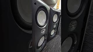 L396 Sony Speaker System Pair - Brown (SS-S9) *Speakers Only* Sound Great