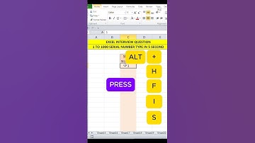 Excel serial number typing formula | excel serial number typing | excel | #serialnumber