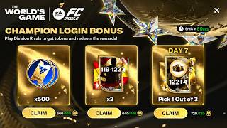 I Tried CHAMPION LOGIN BONUS For 7 Days... How High Did My OVR Go? #fcmobile screenshot 2