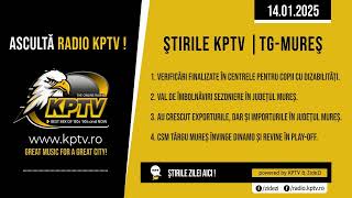 Știrile Radio KPTV - Târgu Mureș | 14.01.2025