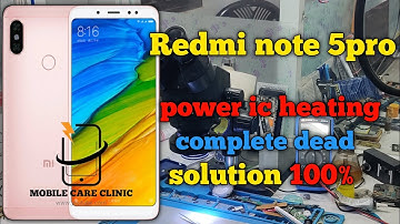 how to remove shorting from mobile pcb | note 5pro half shorting solve | note 5 pro power ic heating