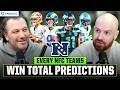 Predicting Every NFC Team's 2026 Win Totals