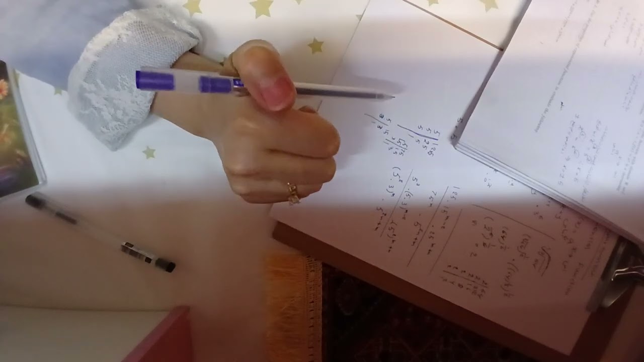 رياضيات / الداله الاسيه واللوغارتيميه