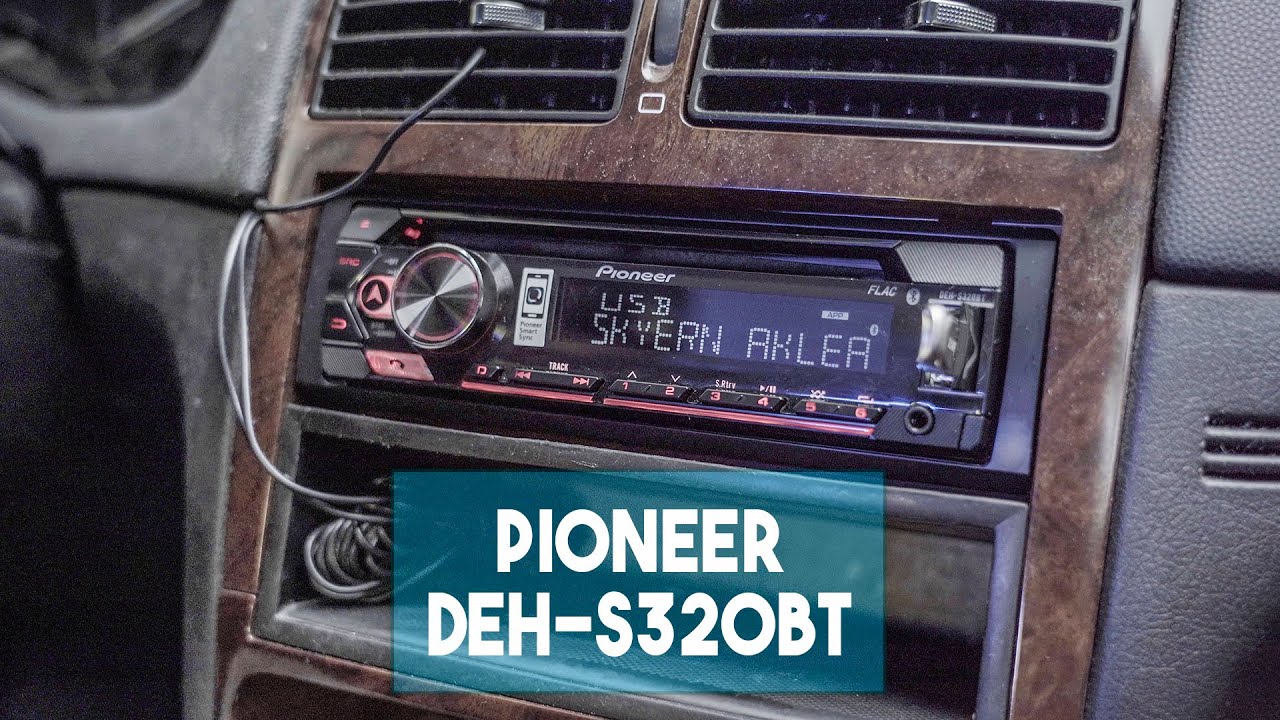 REVIEW] Autoradio Pioneer DEH-S320BT 
