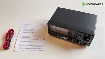 Sharman AV-200 VSWR Power Meter - Unboxing