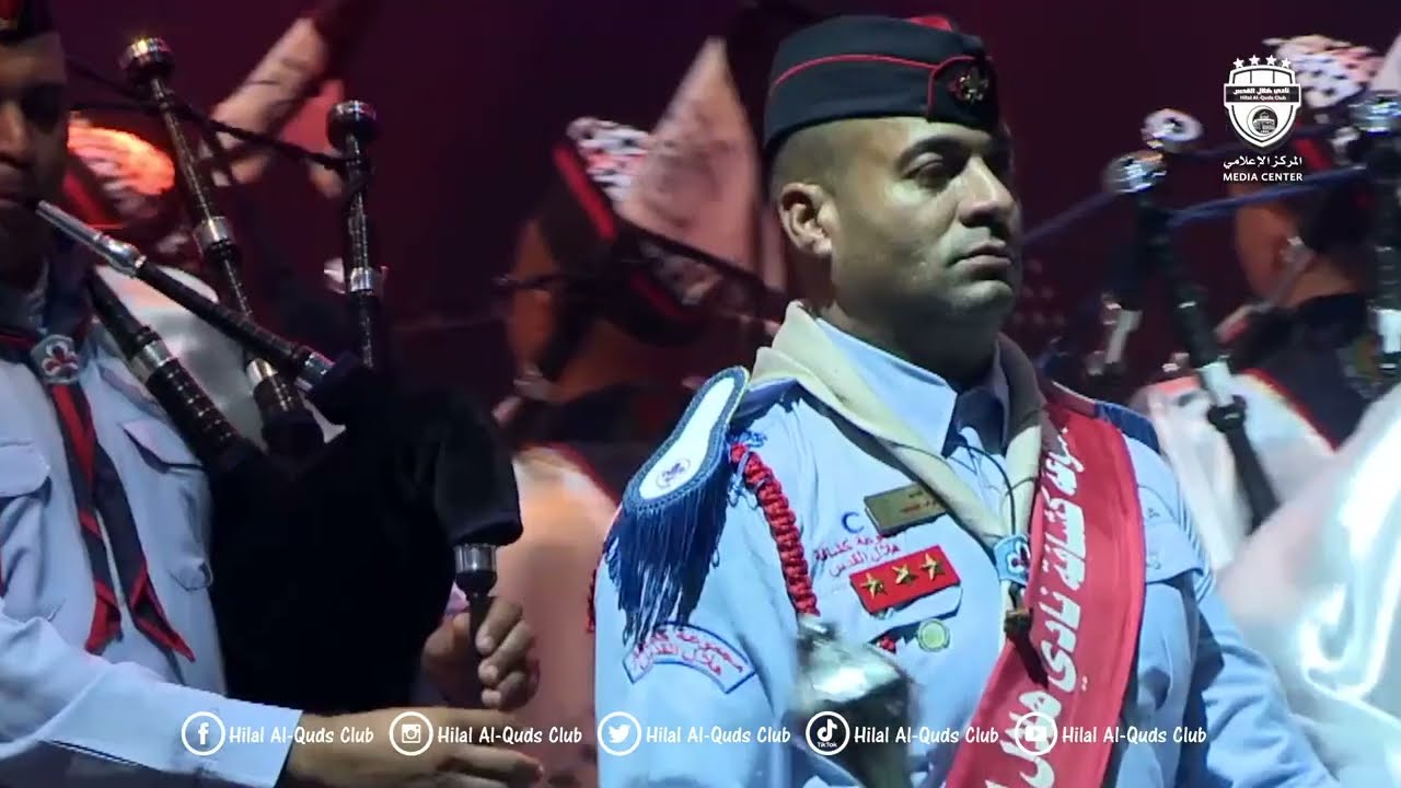 العرض الكشفي الرائع كاملاً لكشافة هلال القدس في حفل نادي هلال القدس في الأردن .. #المركز_الاعلامي