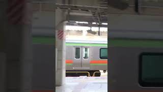 JR東日本【八高線 車両番号 E231-3506の車窓から】拝島駅到着
