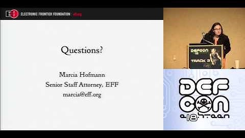 Defcon 2010 - How to Get Your FBI File and other info -  - Part.mov