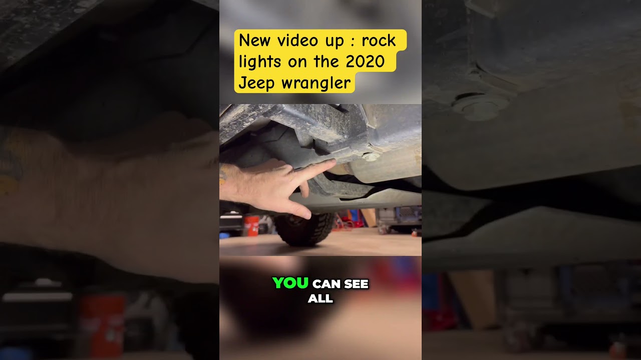 Установка фар Jeep Wrangler Rock