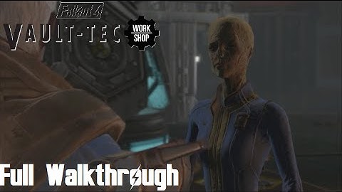 Fallout 4 Vault-tec Workshop  Full Walkthrough