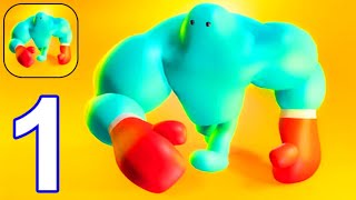 Punchy Race: Run & Fight Game - Gameplay Walkthrough Part 1 All Levels 1-5 (Android,iOS) screenshot 4