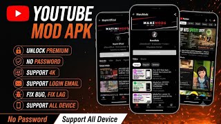 MediaFire | YOUTUBE MOD APK | WITHOUT MICRO G | NO PASSWORD 