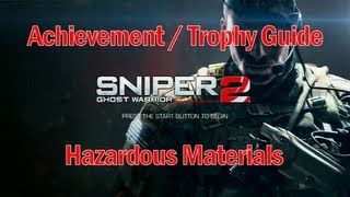 Sniper: Ghost Warrior 2 - Hazardous Materials - Achievement/Trophy Video screenshot 3