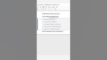 NASSCOM NAC‑Tech Data Science Exam: Format, Syllabus & Preparation Guide